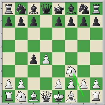 Posici�n b�sica de la respuesta al Gambito de Dama Aceptado